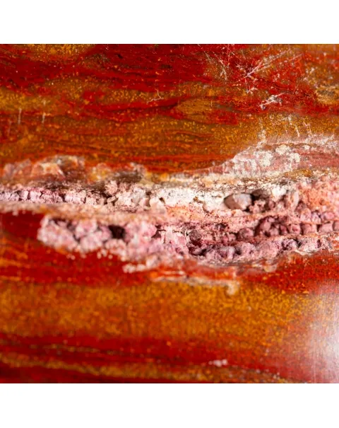 Sfera in Diaspro Rosso