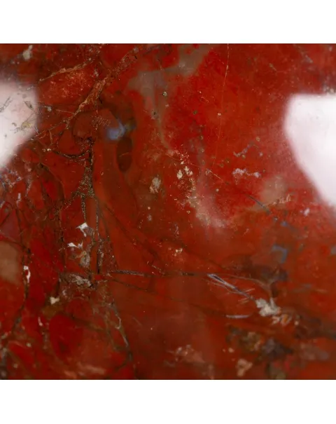 Sfera in Diaspro Rosso