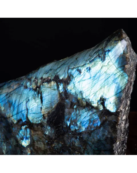 Pietra di Labradorite Unica per Design d'Interni.