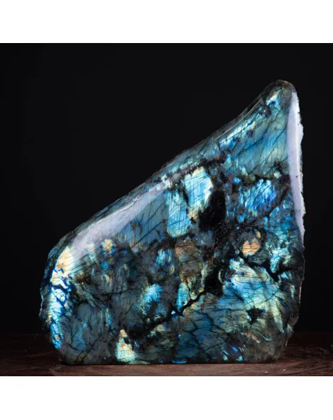 Pietra di Labradorite Unica per Design d'Interni.