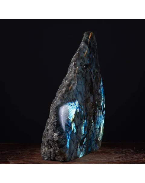 Pietra di Labradorite Unica per Design d'Interni.