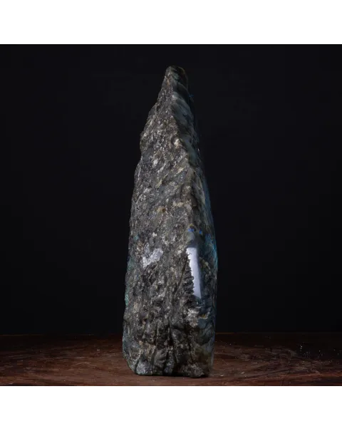 Pietra di Labradorite Unica per Design d'Interni.