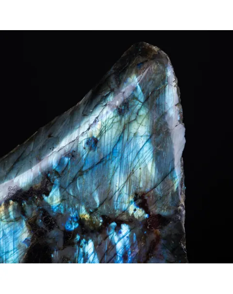 Pietra di Labradorite Unica per Design d'Interni.