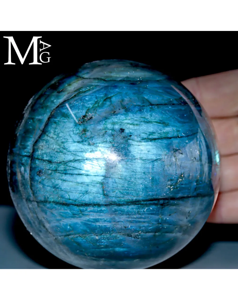 Sfera in Labradorite Naturale