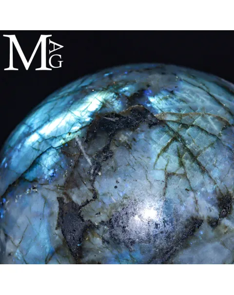 Sfera in Labradorite Naturale
