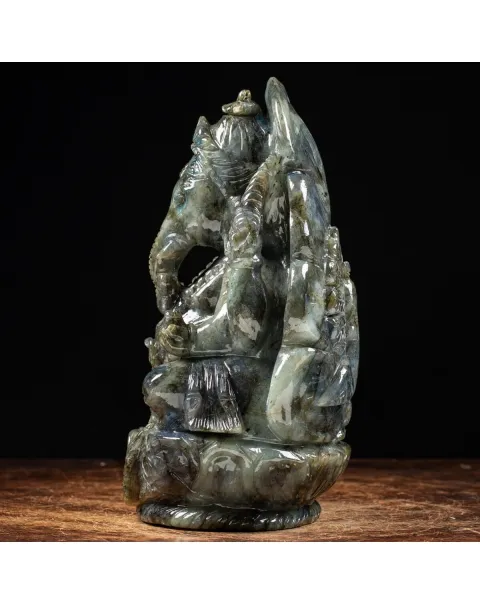 Statua Ganesh Labradorite (6280g)