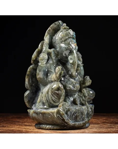 Statua Ganesh Labradorite (6280g)