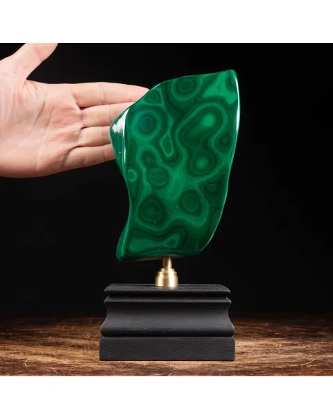 Malachite su Piedistallo
