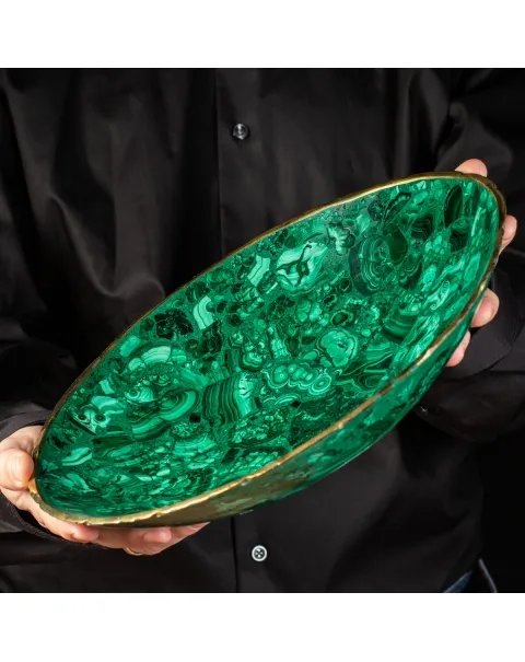 Vassoio in Malachite