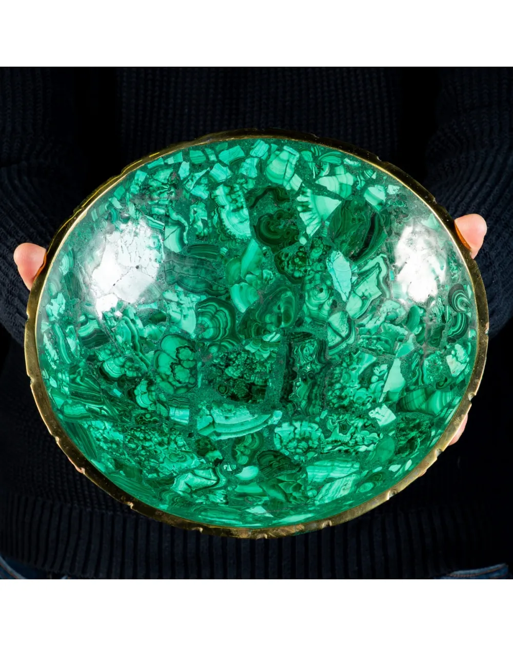 Vassoio in Malachite