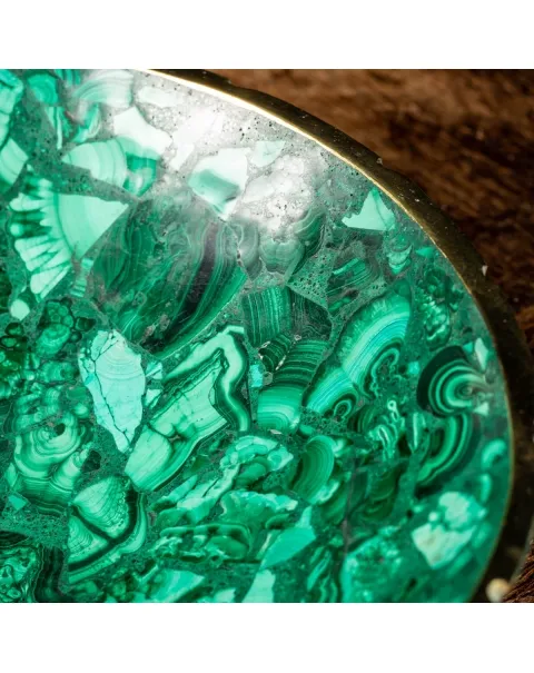 Vassoio in Malachite