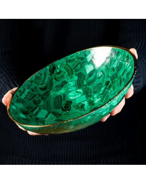 Vassoio in Malachite