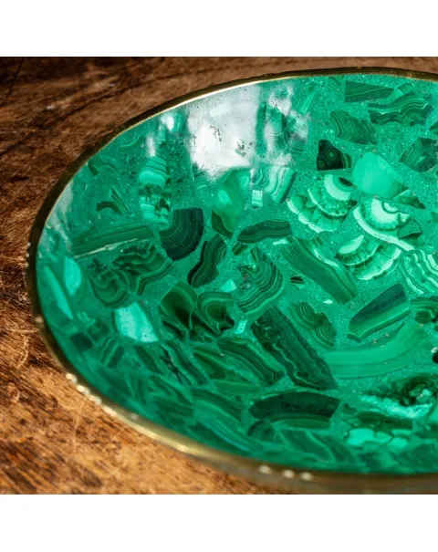 Vassoio in Malachite