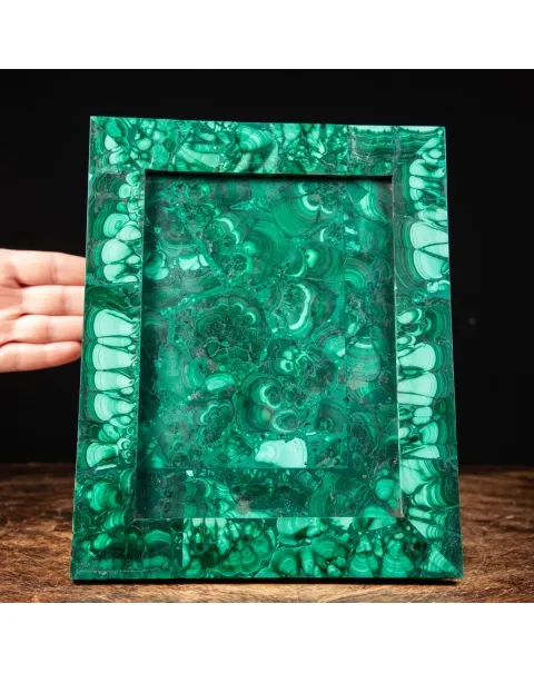 Cornice Portafoto in Malachite
