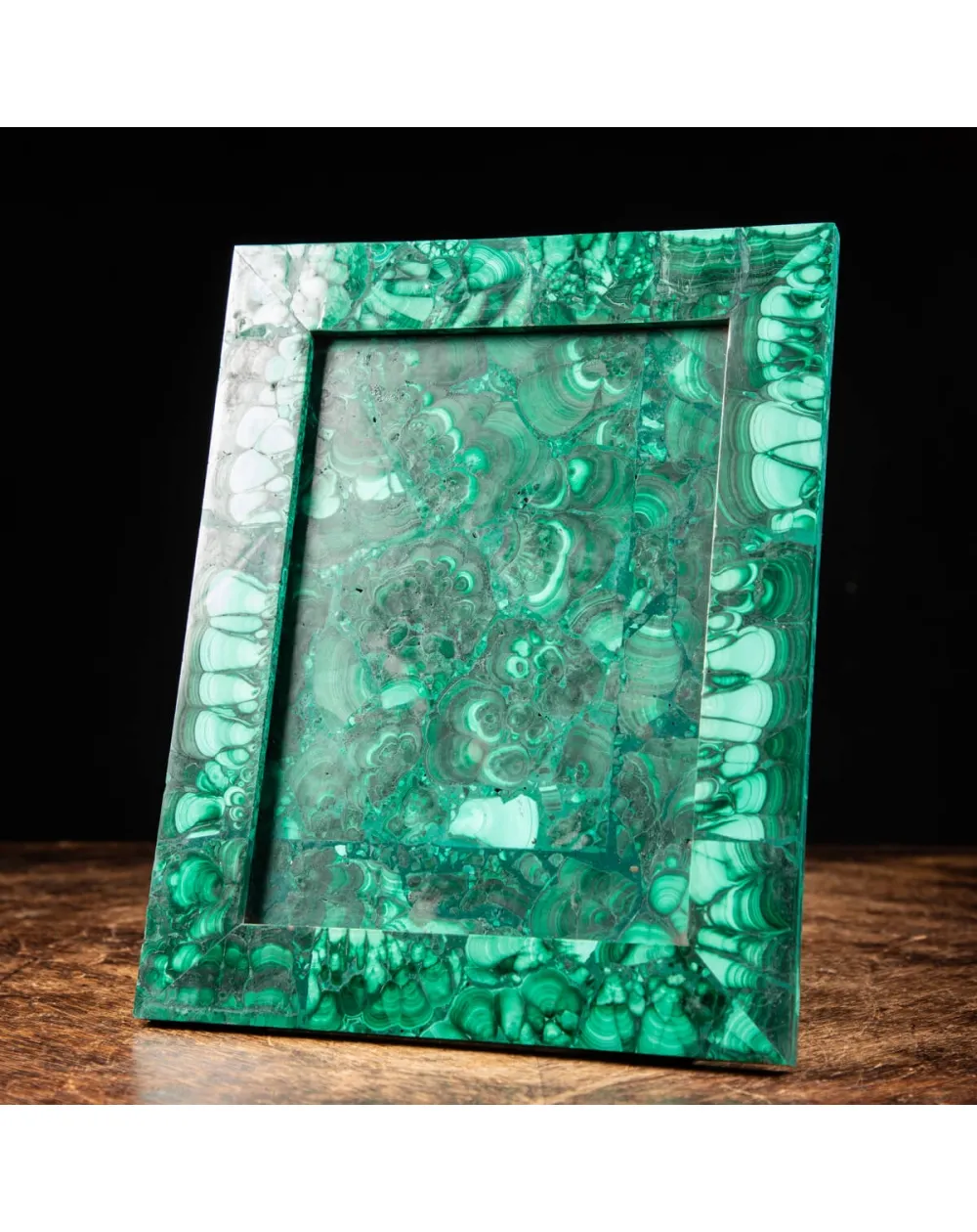 Cornice Portafoto in Malachite