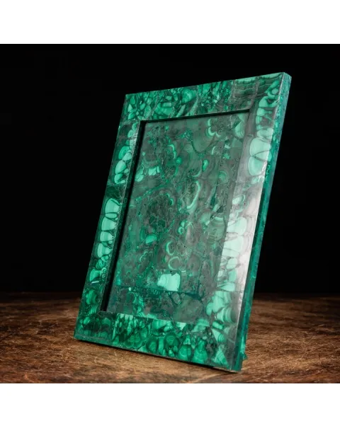 Cornice Portafoto in Malachite