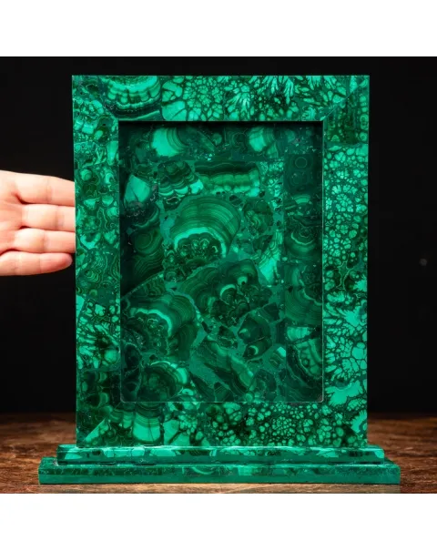 Cornice Portafoto in Malachite