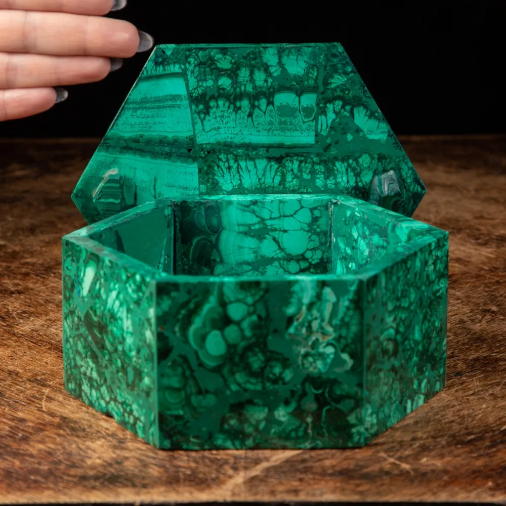 Cofanetto in Malachite