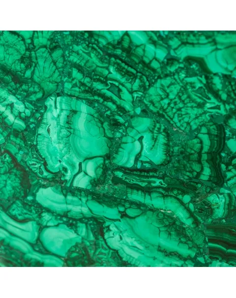Vaso in Malachite