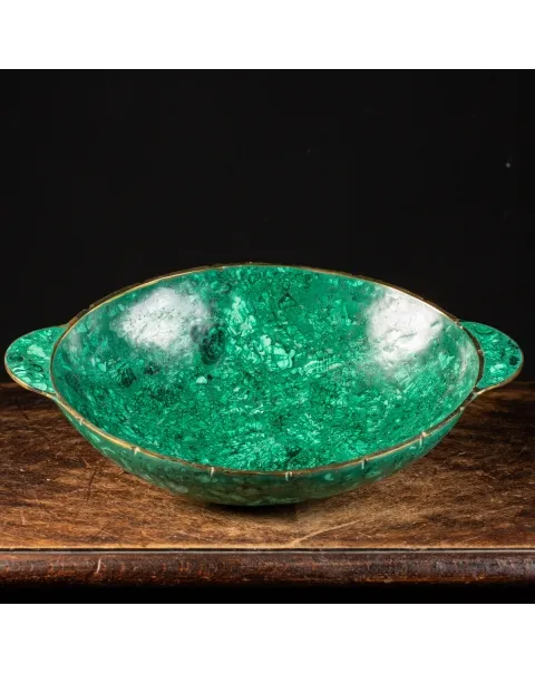 Vassoio in Malachite