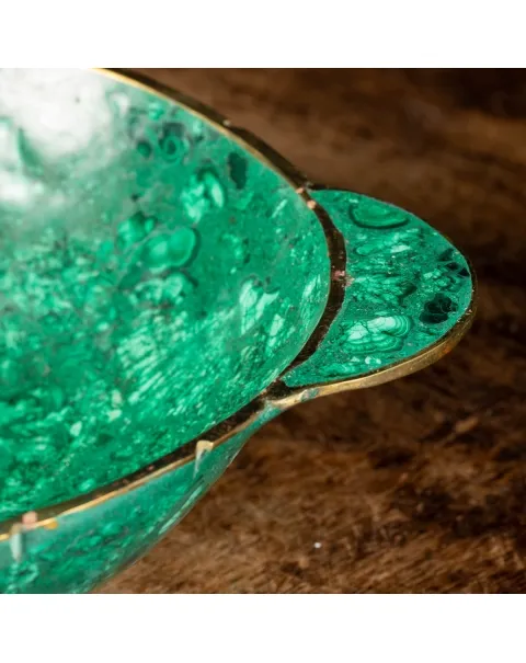 Vassoio in Malachite