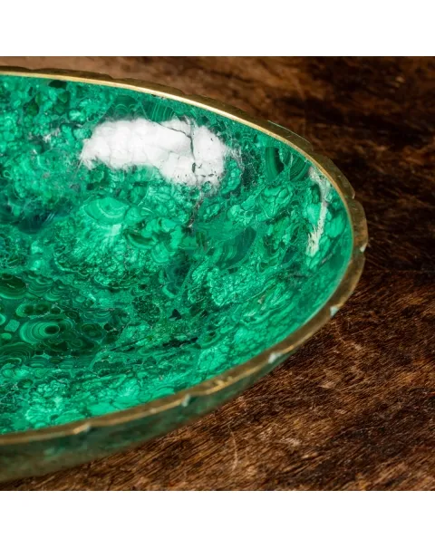 Vassoio in Malachite