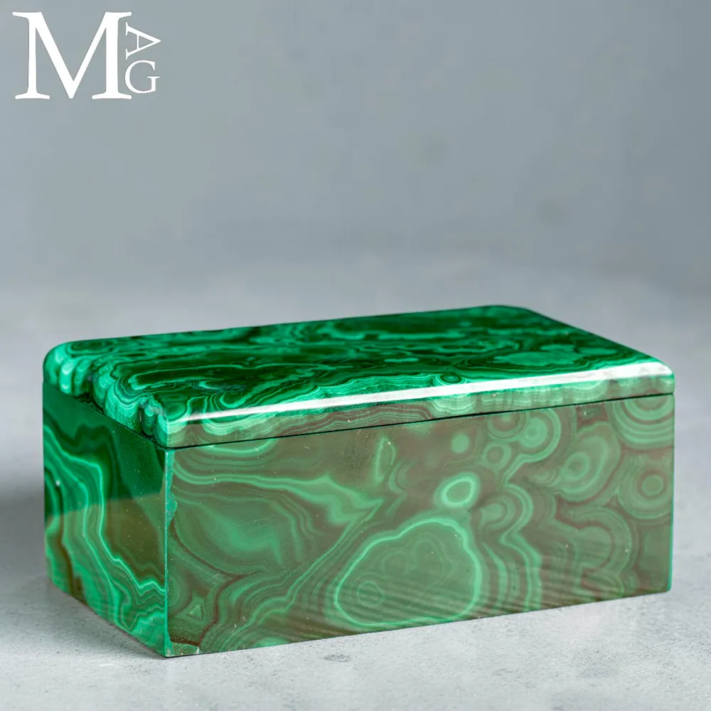 Cofanetto in Malachite Naturale