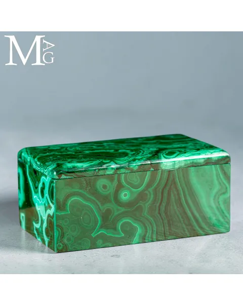 Cofanetto in Malachite Naturale