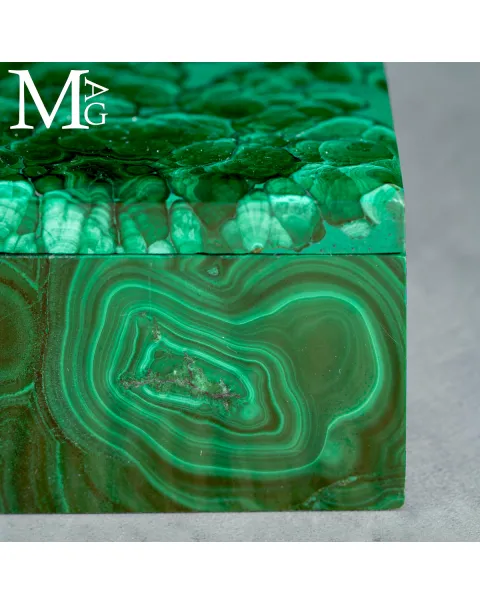 Cofanetto in Malachite Naturale