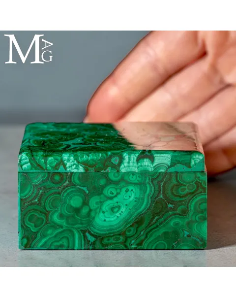 Cofanetto in Malachite Naturale