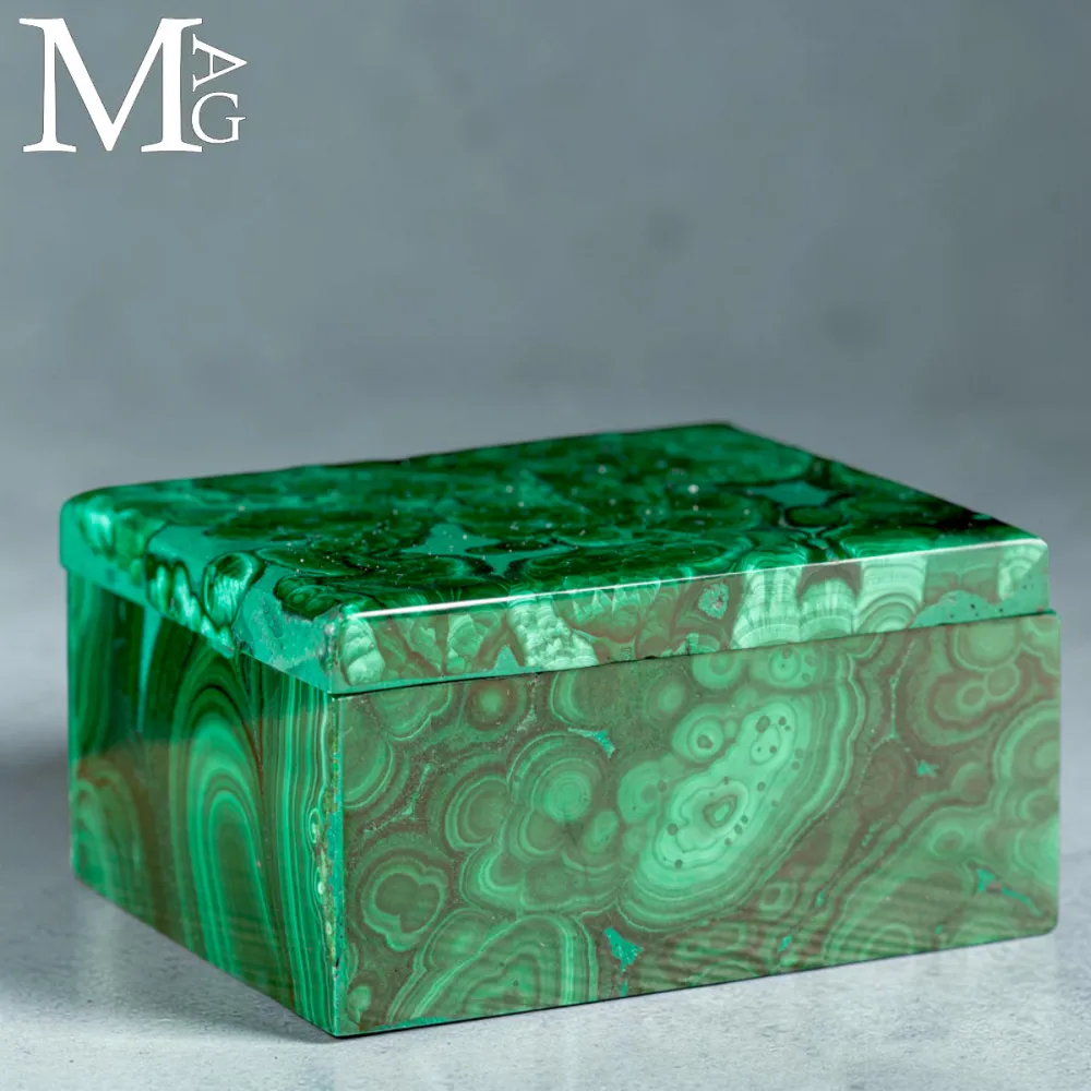 Cofanetto in Malachite Naturale