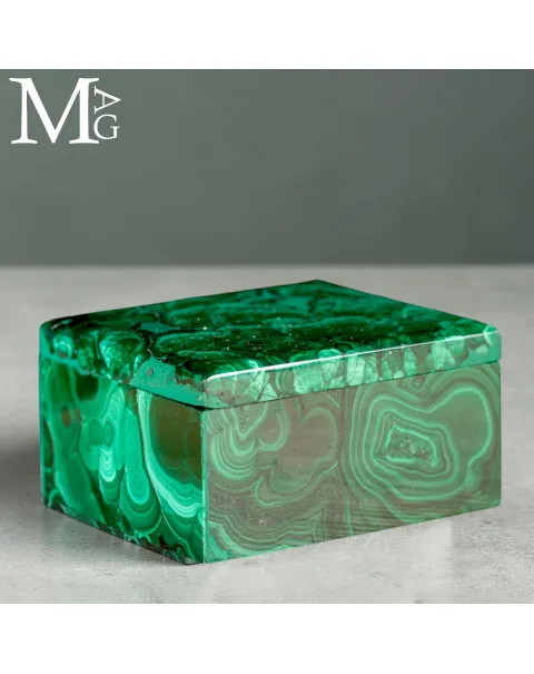 Cofanetto in Malachite Naturale