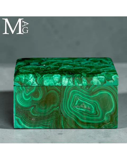 Cofanetto in Malachite Naturale