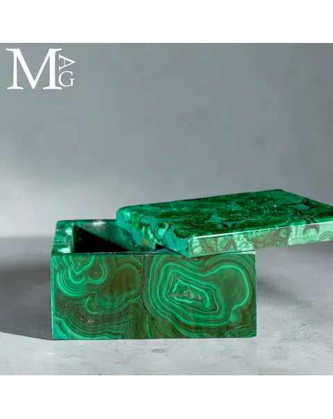 Cofanetto in Malachite Naturale