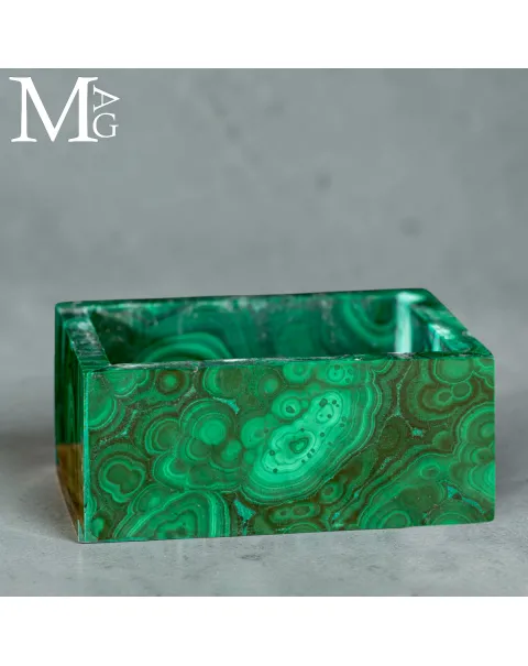 Cofanetto in Malachite Naturale