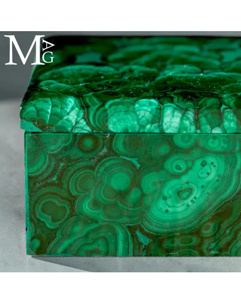 Cofanetto in Malachite Naturale