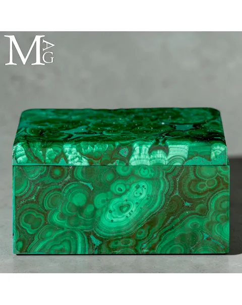 Cofanetto in Malachite Naturale