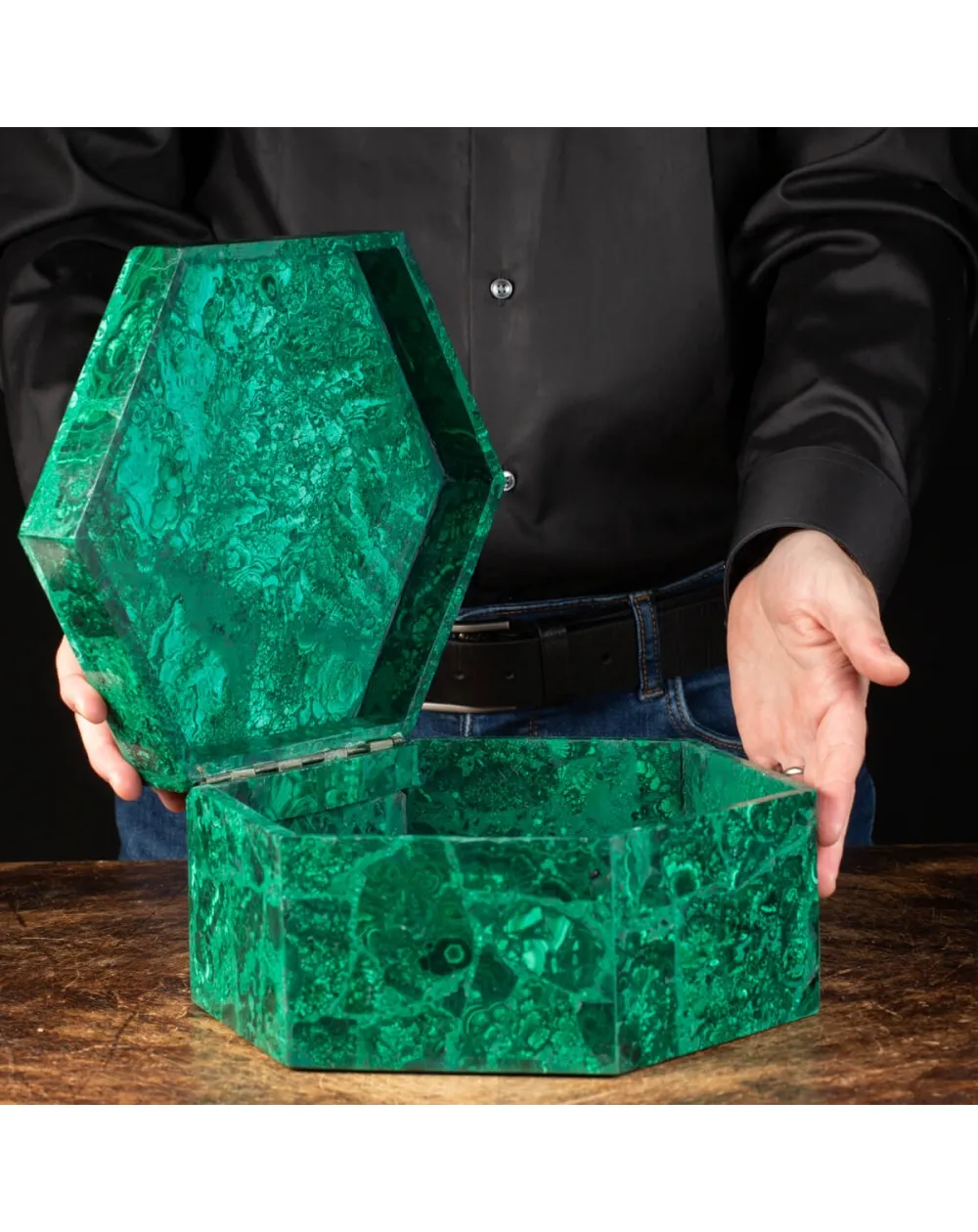 Cofanetto in Malachite