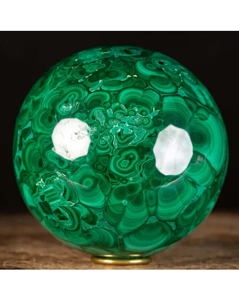 Grande sfera in Malachite