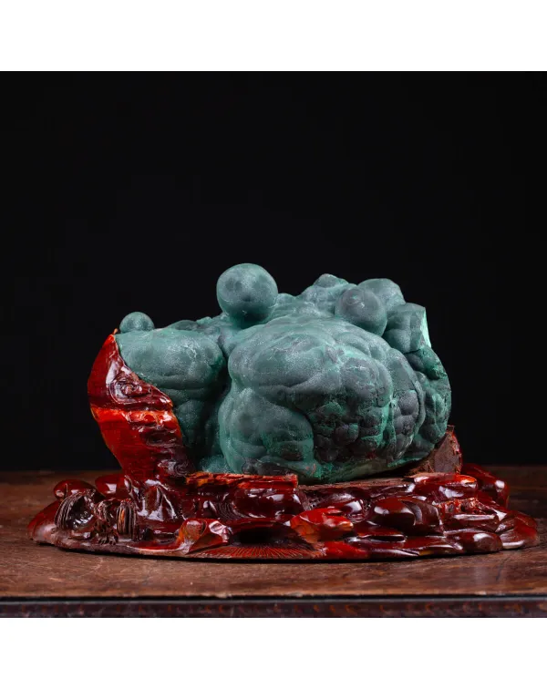 Malachite Botroidale: Verde e Setosa.