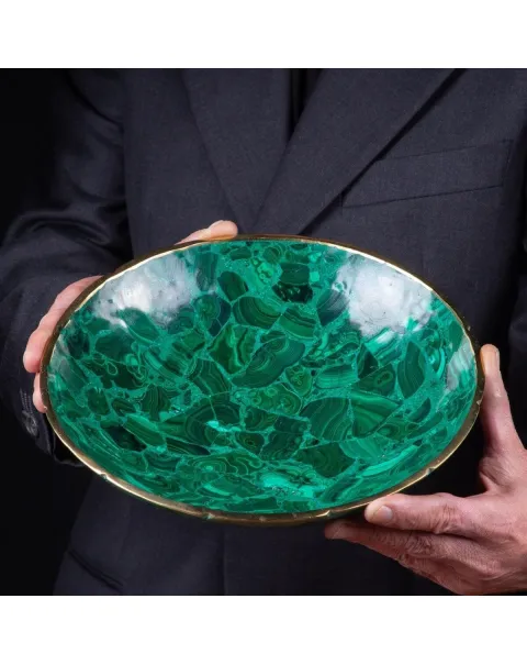 Vassoio in Malachite
