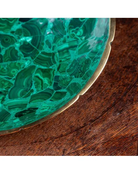 Vassoio in Malachite