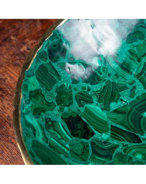 Vassoio in Malachite