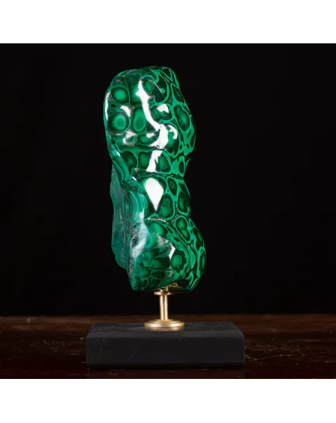Una Malachite Unica nel suo Splendore