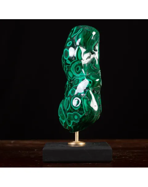 Una Malachite Unica nel suo Splendore