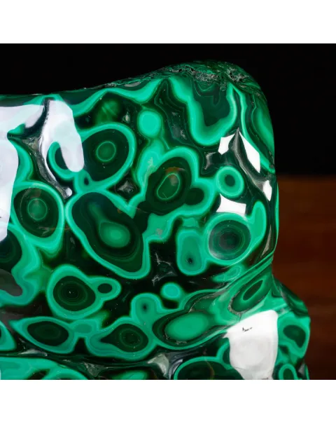 Una Malachite Unica nel suo Splendore