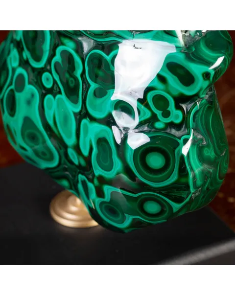 Una Malachite Unica nel suo Splendore