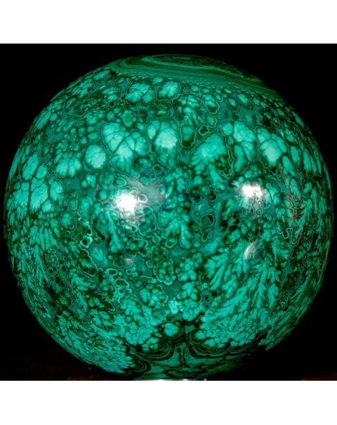 Stupenda Sfera di Malachite.