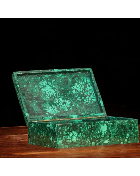 Porta Gioielli in Malachite.