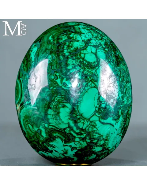 Esclusivo Uovo in Malachite Naturale – Congo